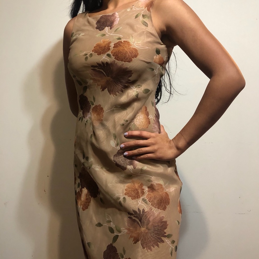 Vintage Floral Dress